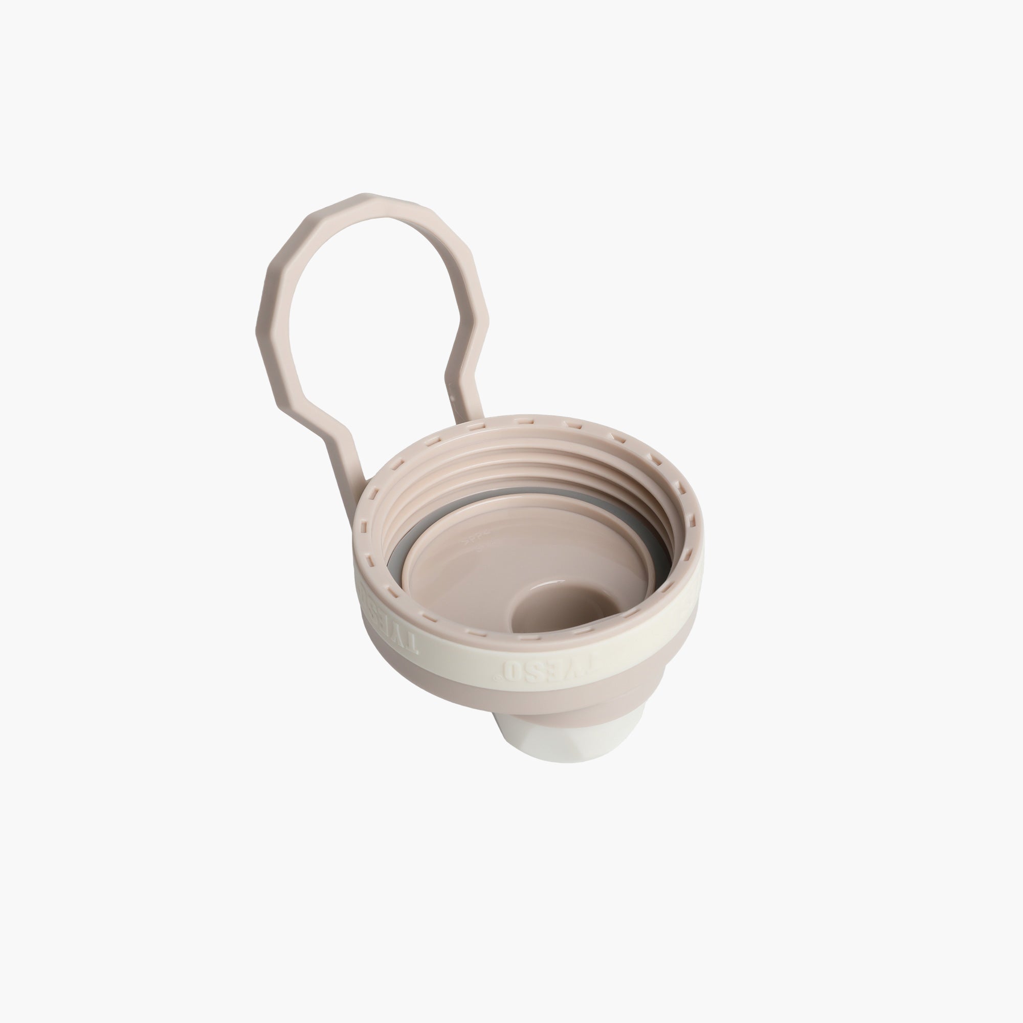 TYESO Replacement Lid for AERIS REVIVE Sports Bottle in White – lid detail #color_white