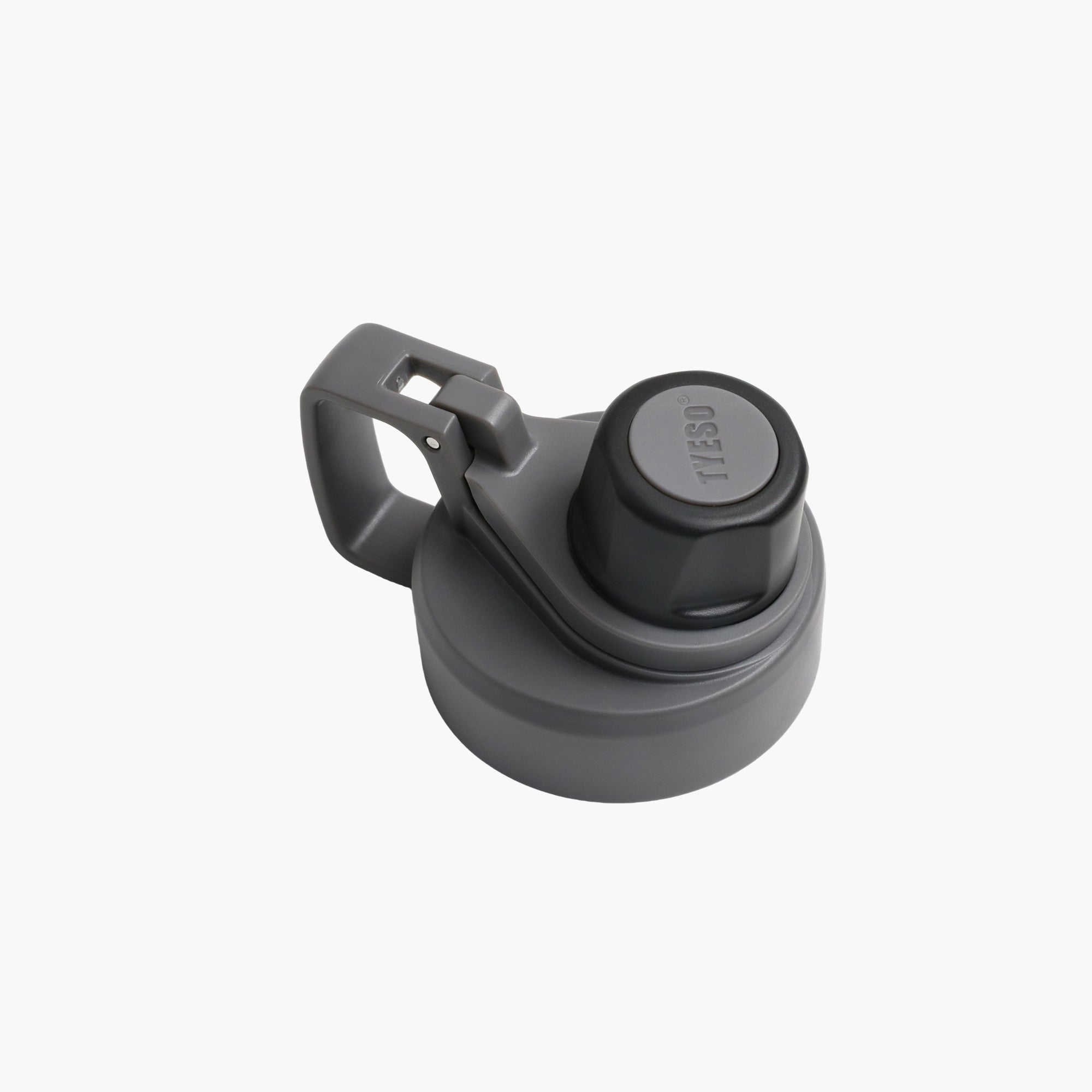 TYESO Replacement Lid for FIZZ Sports Bottle in Black – lid detail #color_black