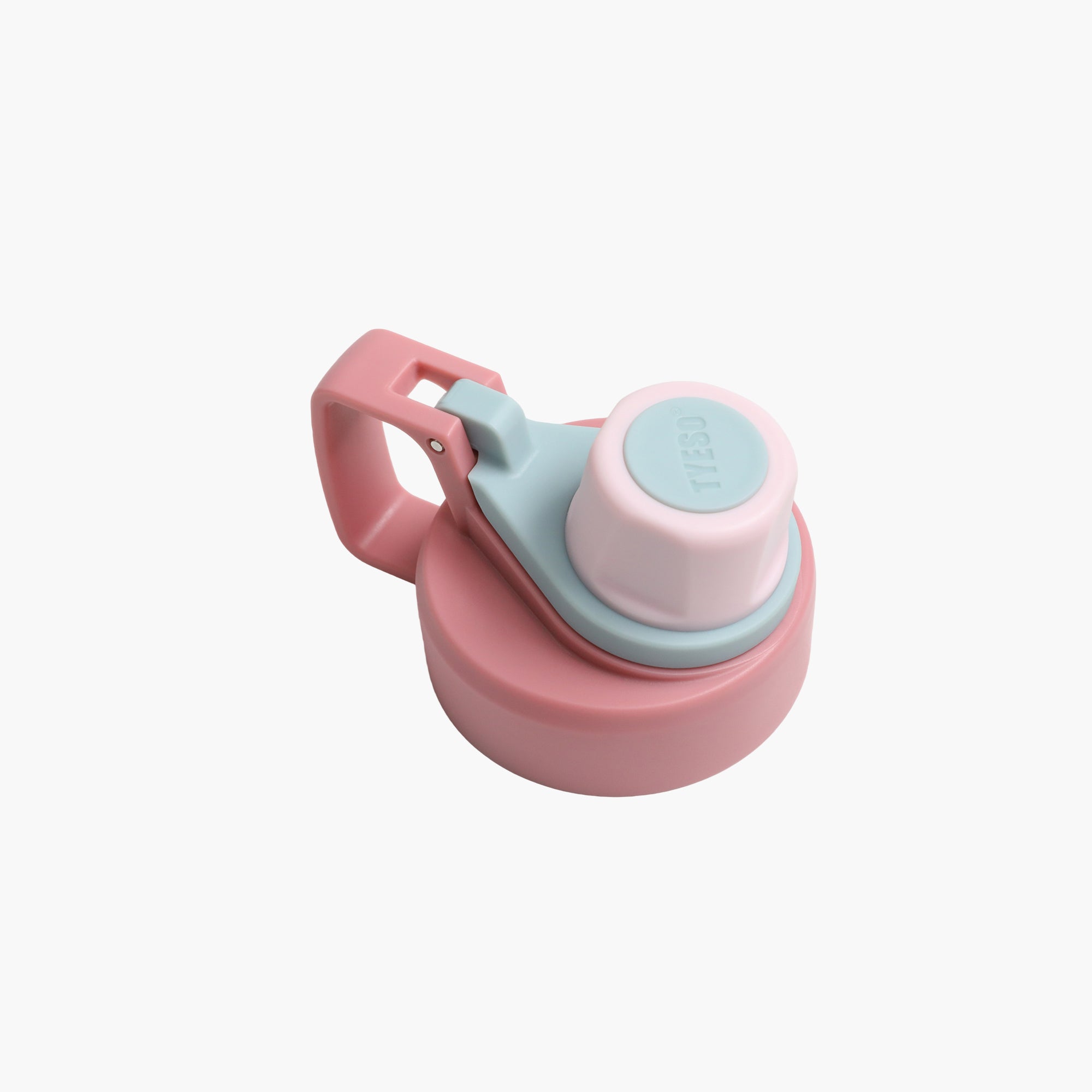 TYESO Replacement Lid for FIZZ Sports Bottle in Pink – lid detail #color_pink