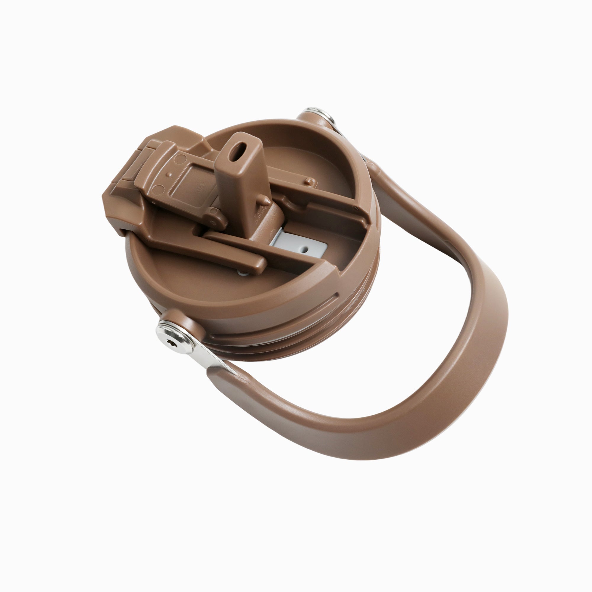 TYESO Replacement Lid for ROAM 2.0 Tumbler 20/25/30 oz in Mocha – lid detail #color_mocha