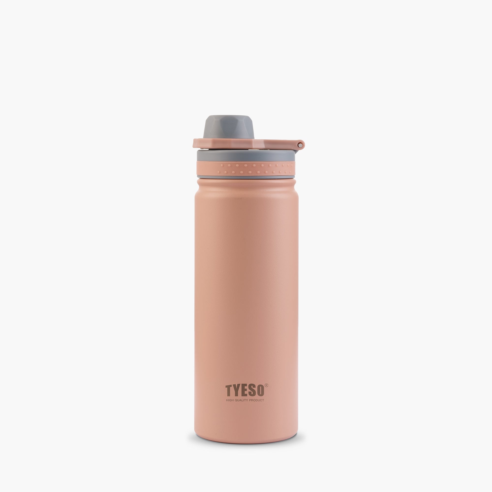 TYESO REVIVE Sports Bottle with Foldable Handle in Pink, 20 oz – carry handle detail #color_pink
