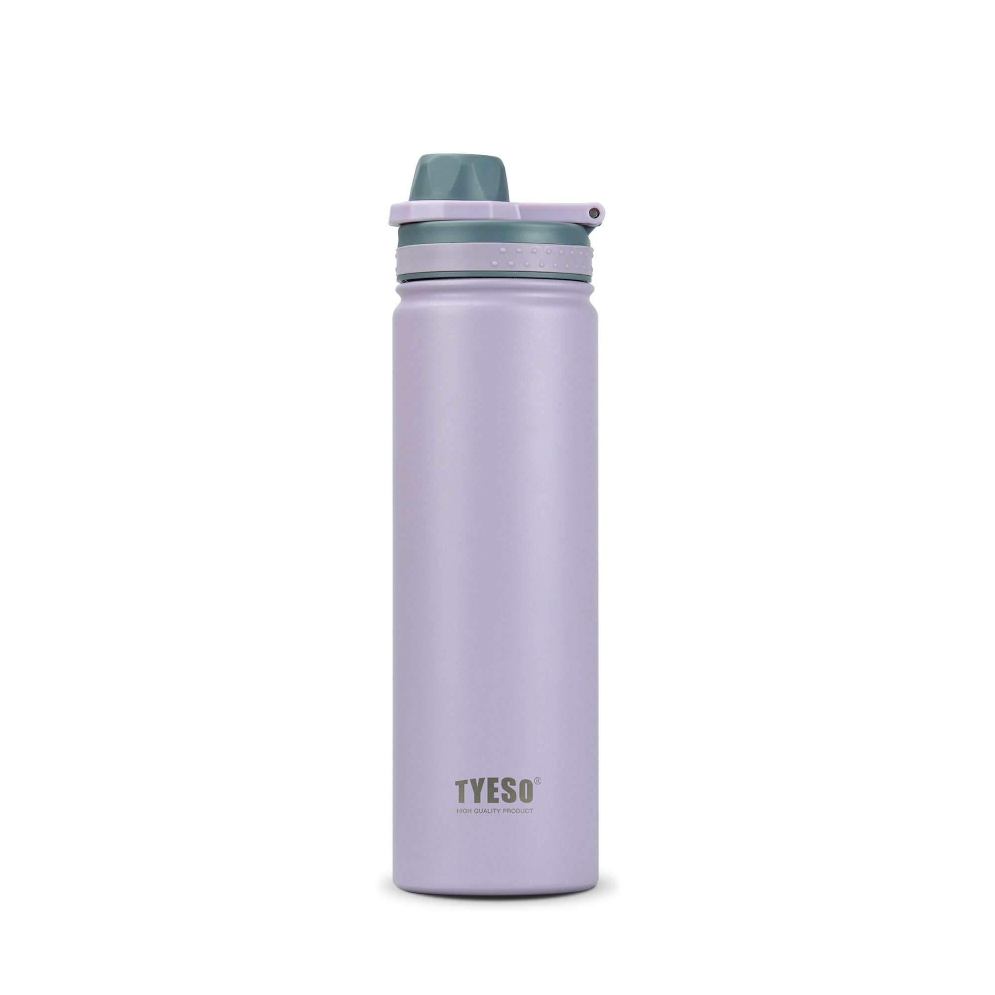 TYESO REVIVE Sports Bottle with Foldable Handle in Purple, 25 oz – carry handle detail #color_purple