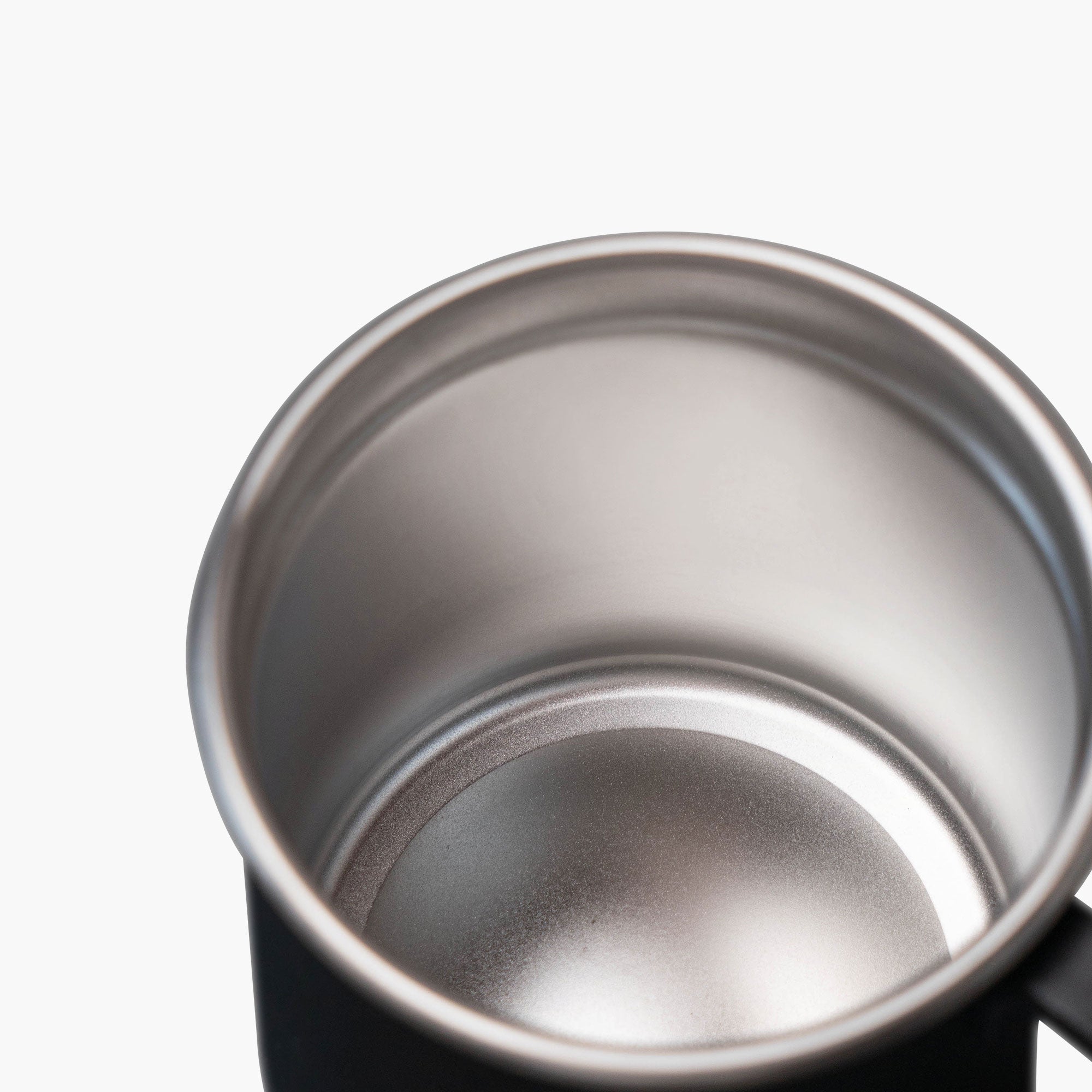 TYESO Sip Mate Coffee Mug with Ergonomic Handle 11# in Black, 16 oz – carry handle detail #color_black