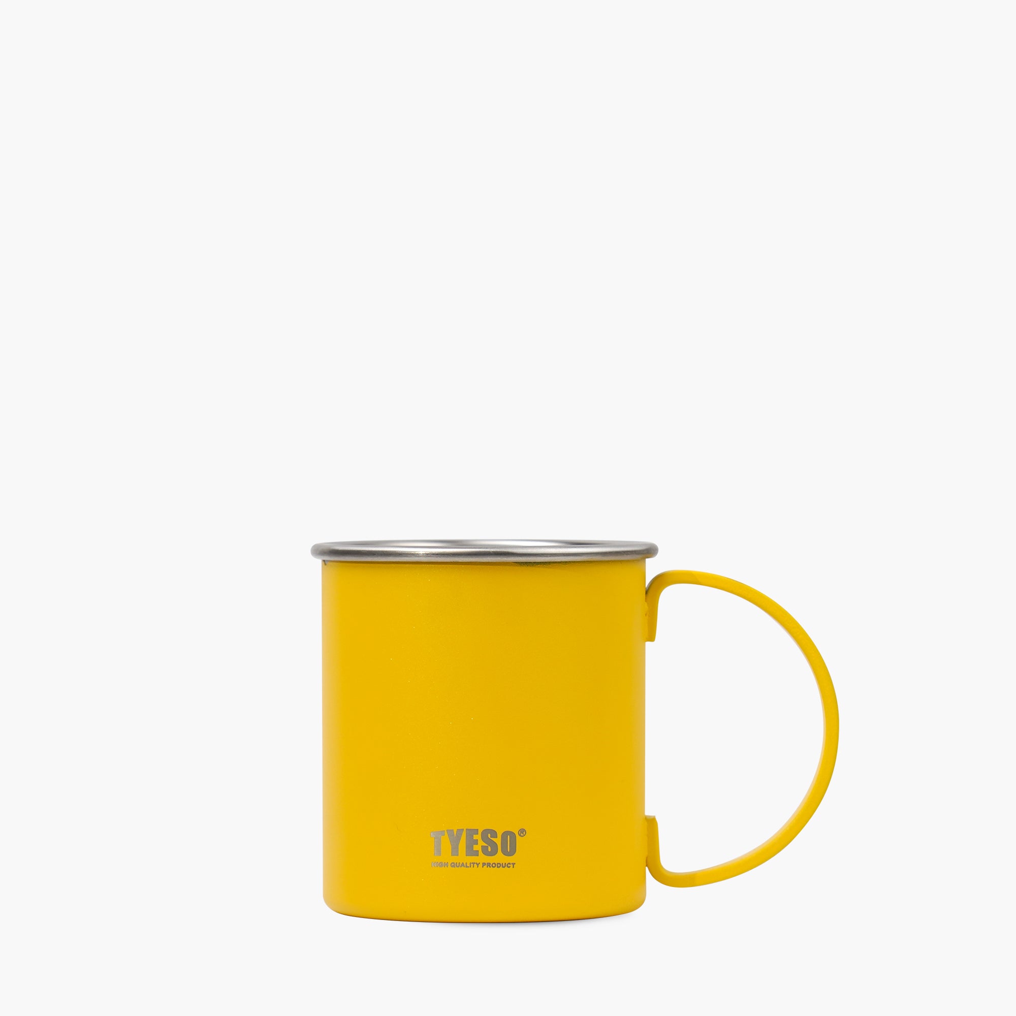 TYESO Sip Mate Coffee Mug with Ergonomic Handle 11# in Yellow, 16 oz – carry handle detail #color_yellow