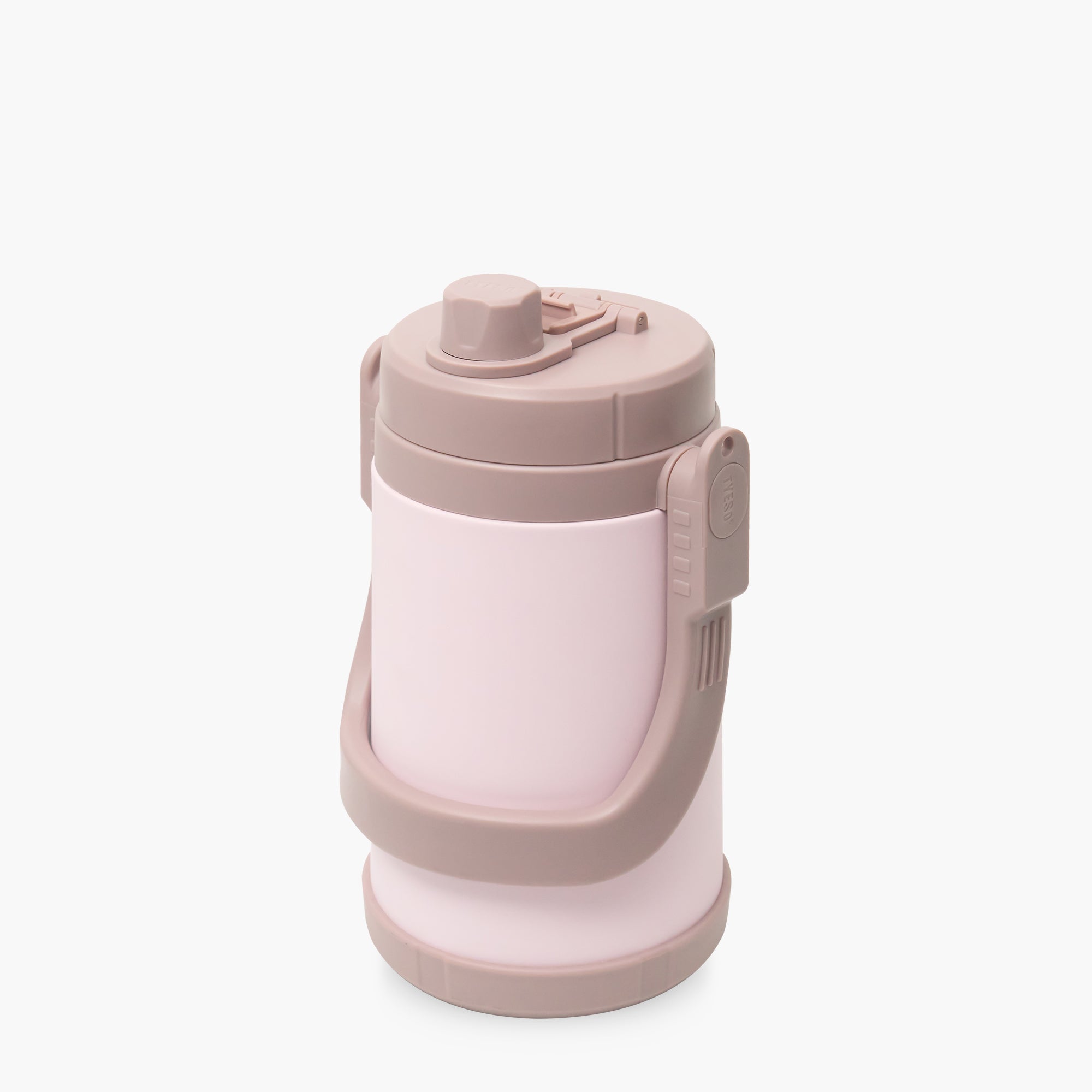 TYESO STOCK 2000 ml pink sports bottle three-quarter view #color_pink