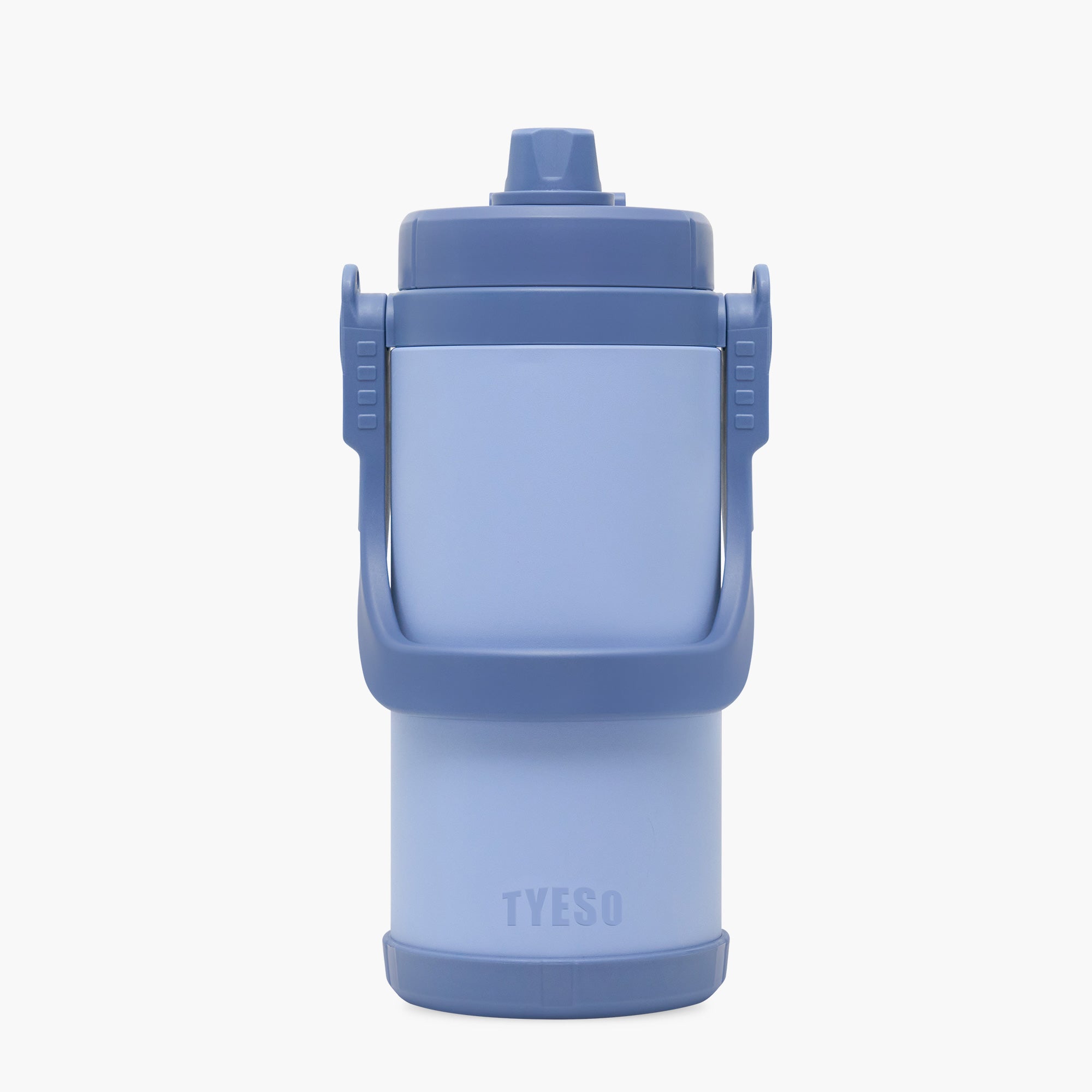 TYESO STOCK 2500 ml blue sports bottle front view #color_blue