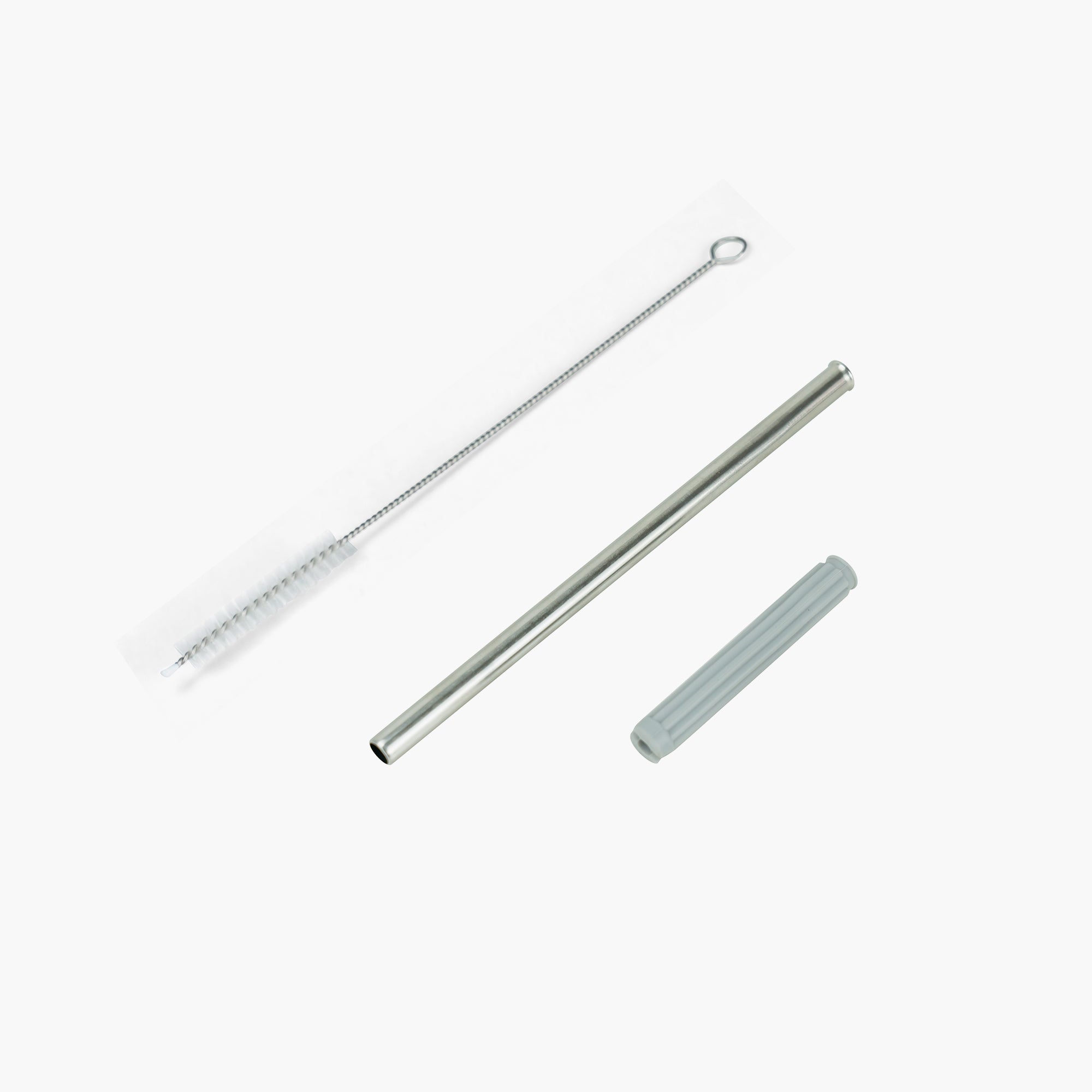 TYESO Straw Set for FLAIR Tumbler in Silver – straw detail #color_silver