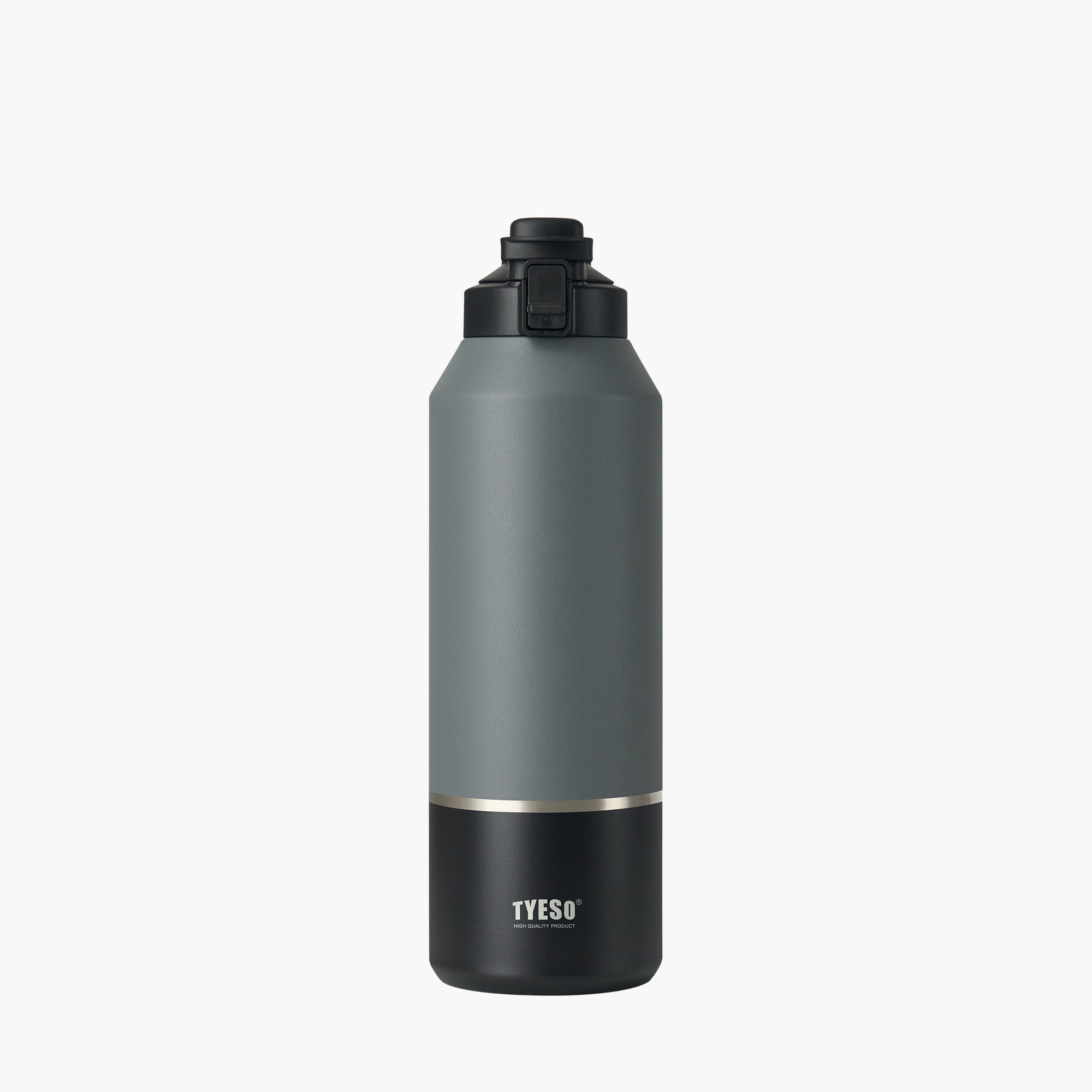 TYESO SURGE Sports Bottle with Safety Lock in Black, 68 oz #color_black
