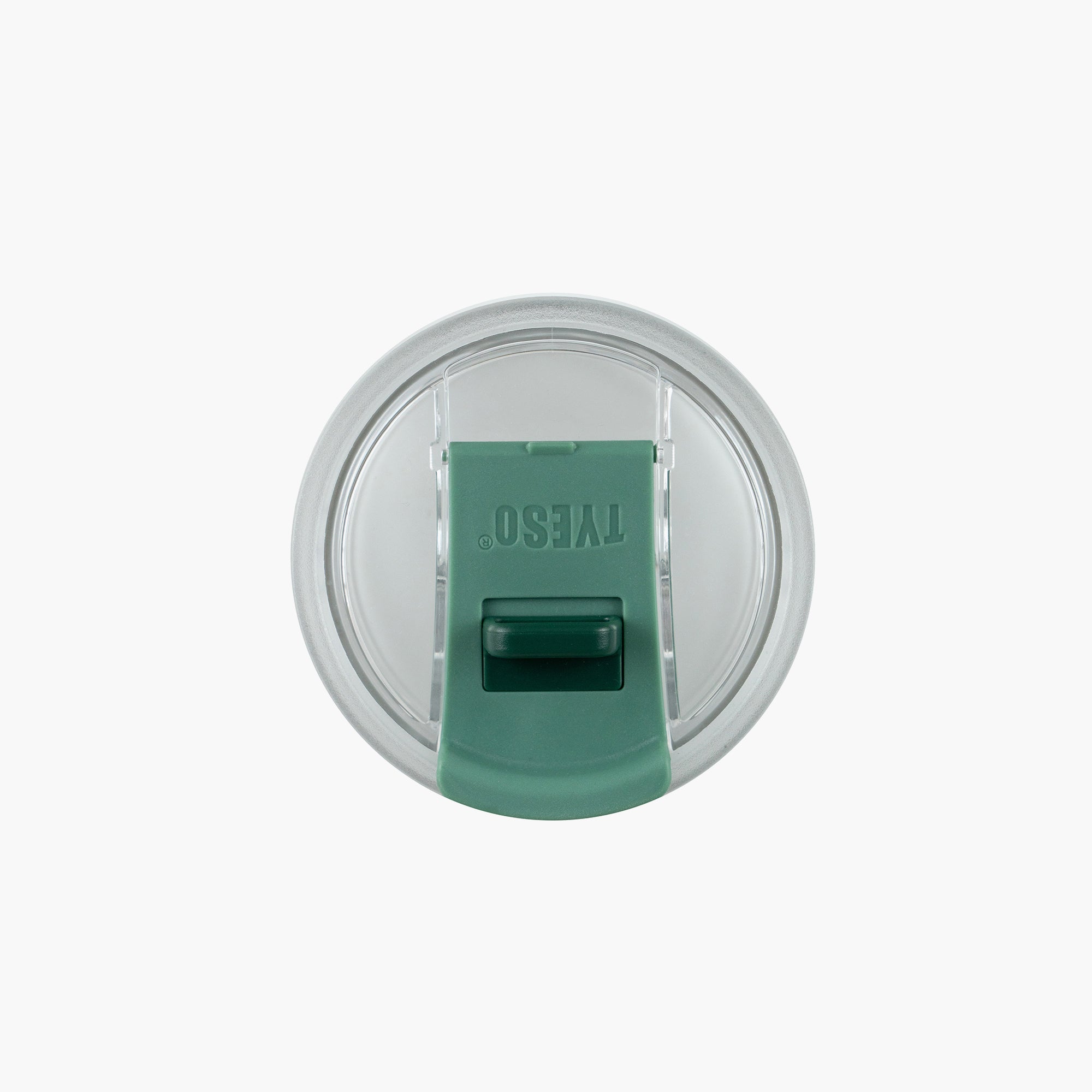 TYESO Replacement Lid for AURA Tumbler in Dark Green, 34 oz – lid detail #color_dark green