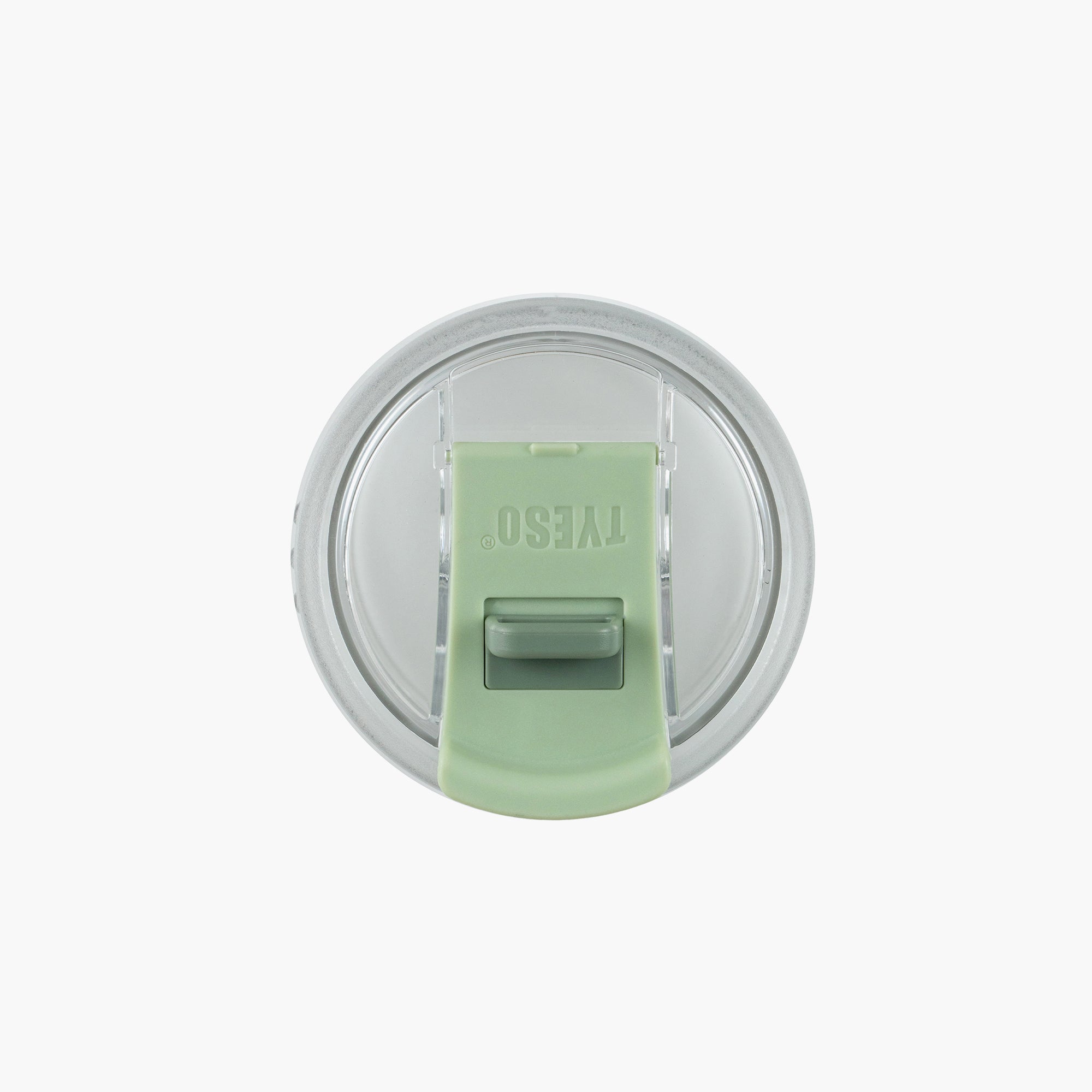 TYESO Replacement Lid for AURA Tumbler in Light Green, 34 oz – lid detail #color_light green