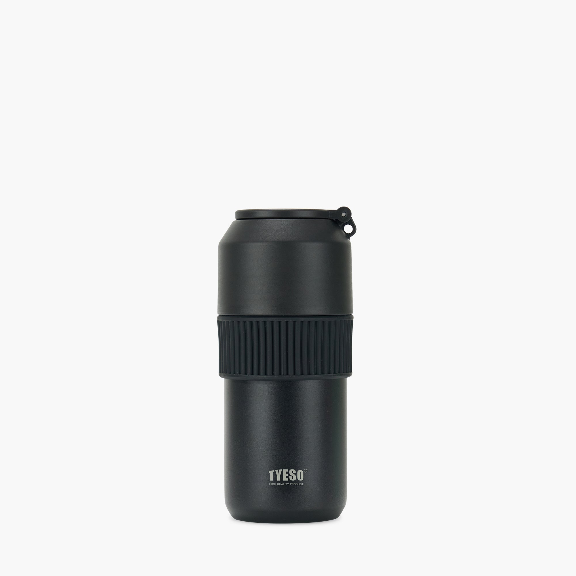 TYESO UMBRAL PET Bottle Cooler in Black #color_black