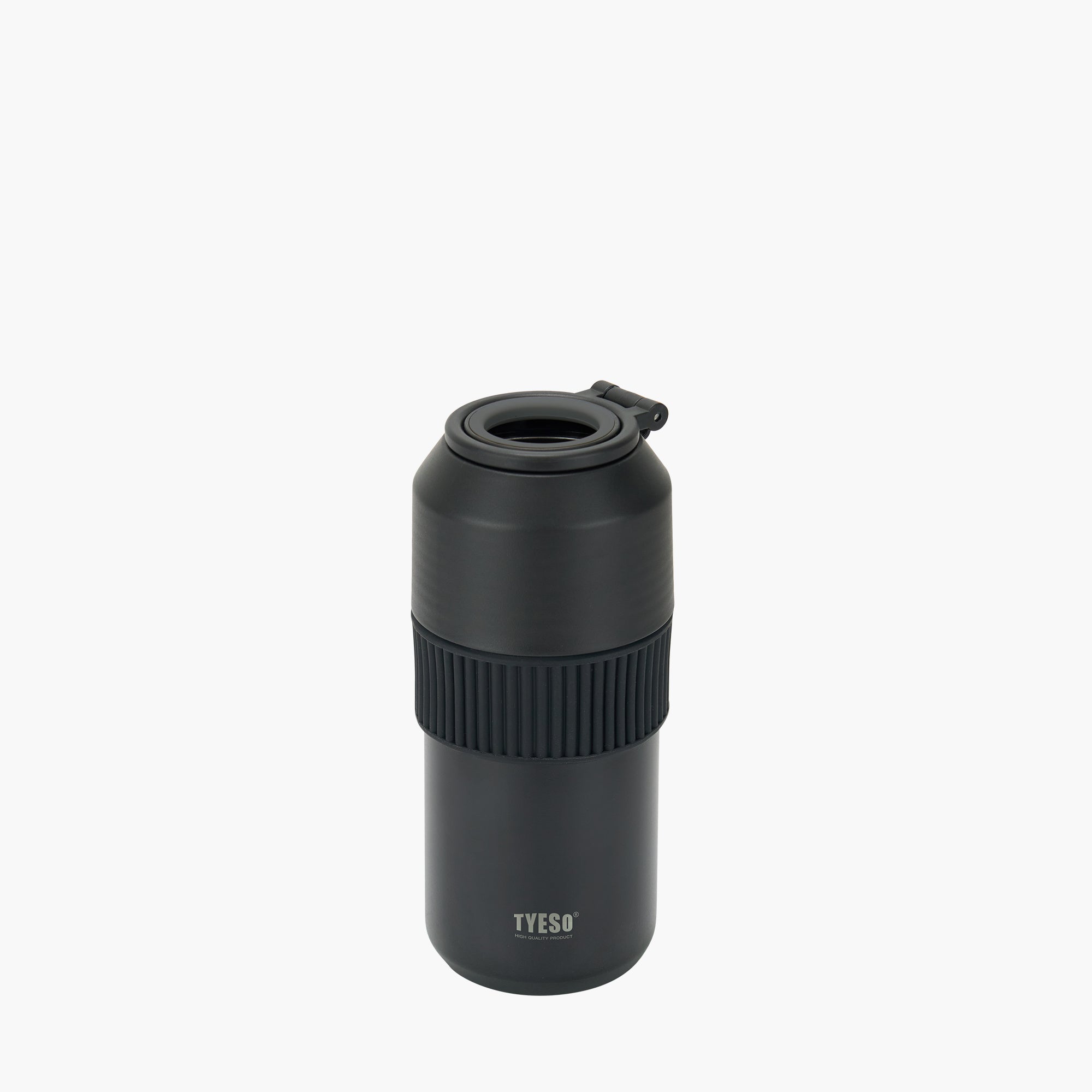TYESO UMBRAL PET Bottle Cooler in Black #color_black