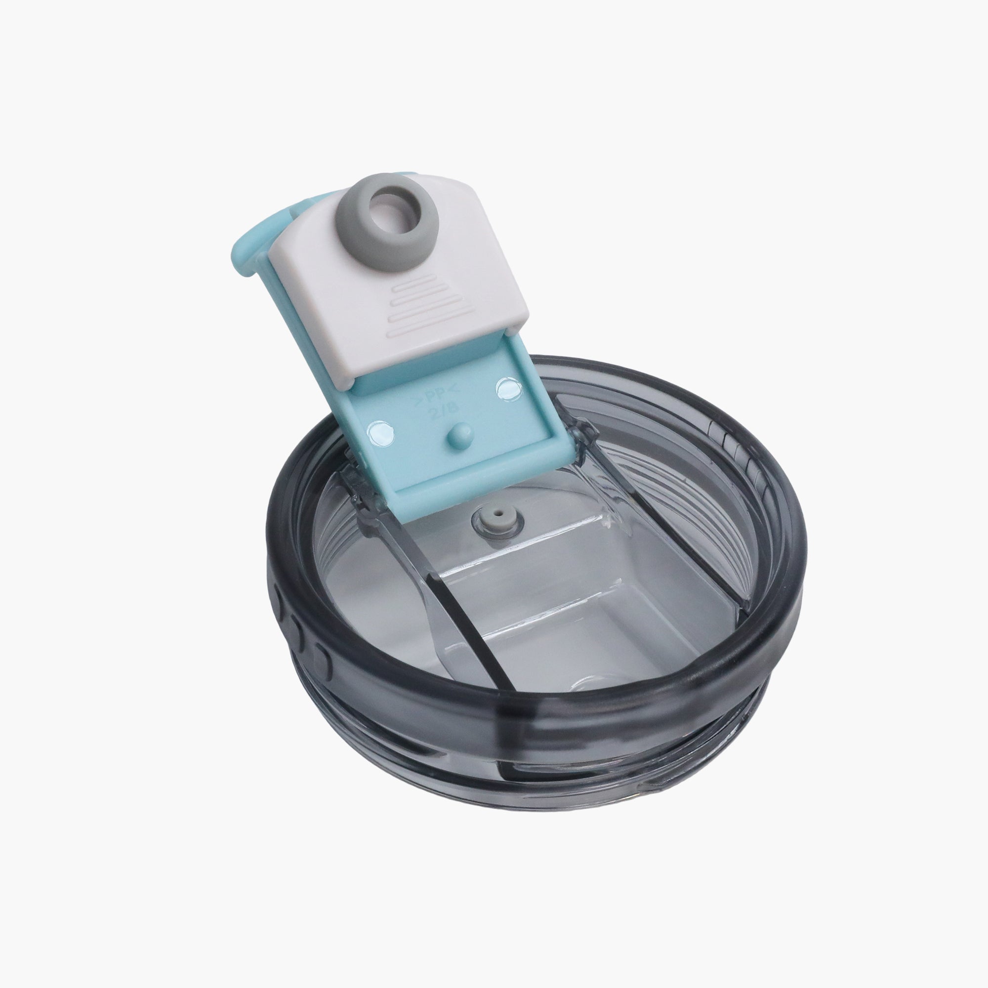 tyeso opaline blue cup lid replacement leak-proof BPA-free secure fit portable travel use #color_blue