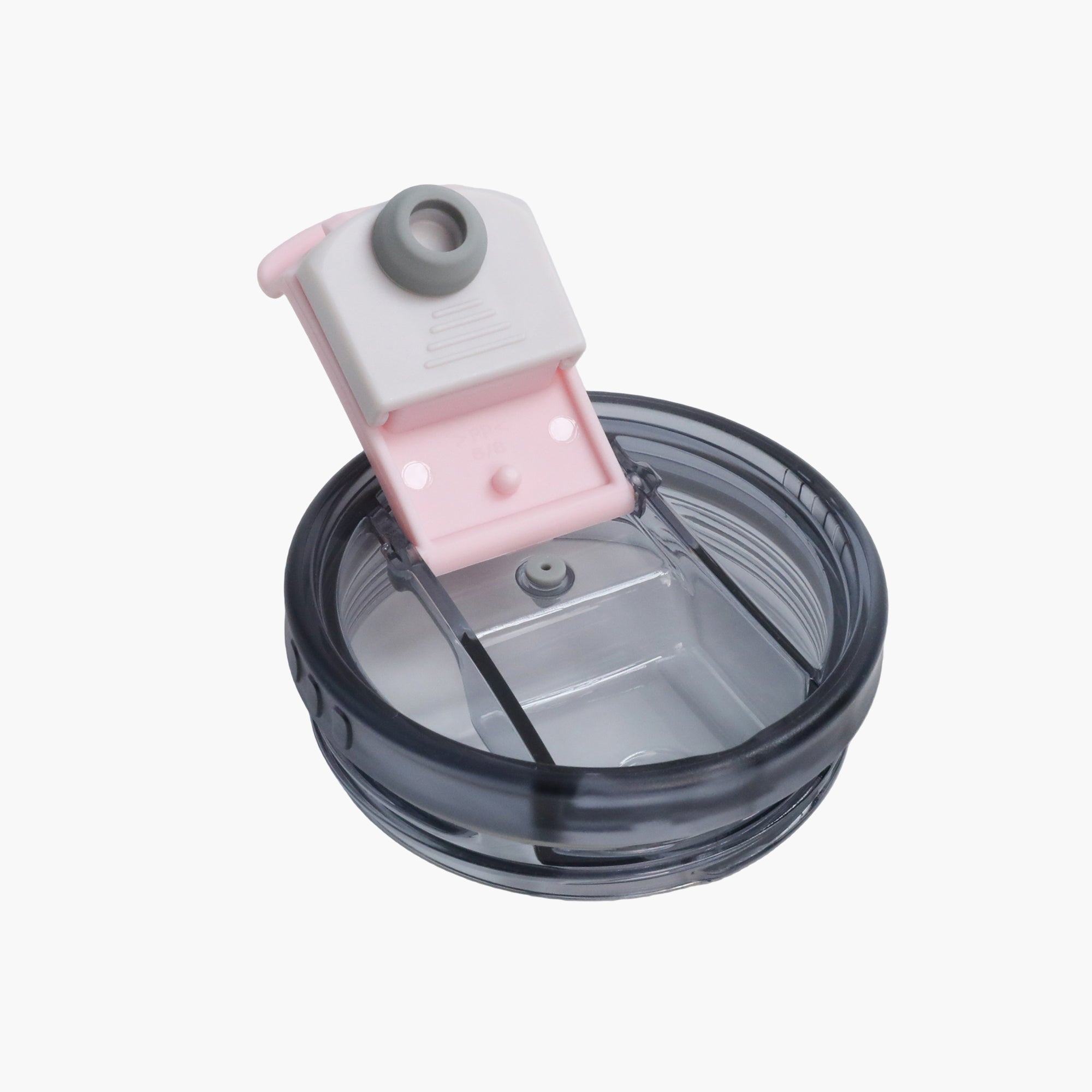 tyeso opaline pink cup lid replacement leak-proof BPA-free secure fit portable travel use #color_pink